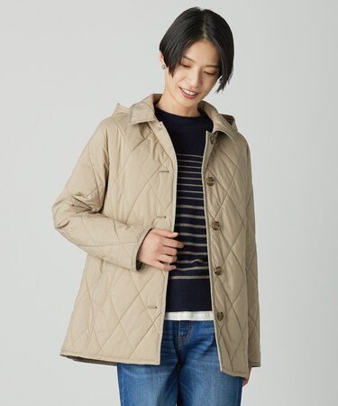 【2way】プレミアムBasic キルティング コート