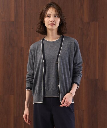 トリムツイン ニット