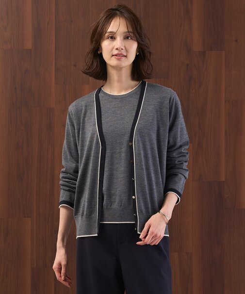 トリムツイン ニット