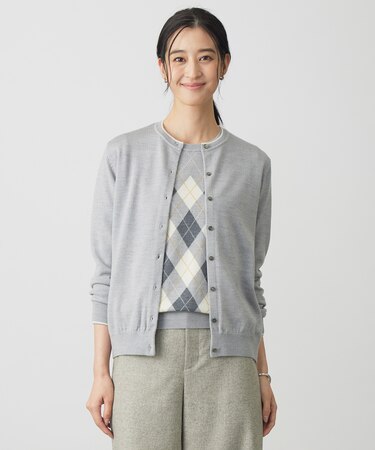 アーガイル ツイン ニット