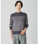 【洗える】SOFT TOUCH WOOL ボーダー ニット