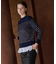 【洗える】SOFT TOUCH WOOL ボーダー ニット