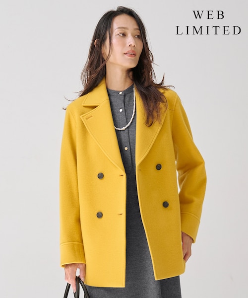size SHORTあり］＜1_OF MINE＞W ピーコート｜グリーンレーベル
