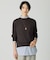 【洗える】SOFT TOUCH WOOL 立ち襟 ニット
