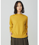 【洗える】SOFT TOUCH WOOL 立ち襟 ニット