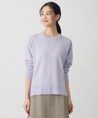 CASHMERE BLEND クルーネック ニット