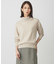 【洗える】CASHMERE BLEND 襟付き ニット