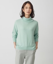 CASHMERE BLEND 襟付き ニット