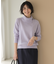 【洗える】CASHMERE BLEND 襟付き ニット