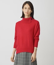 CASHMERE BLEND 襟付き ニット
