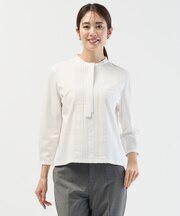 レースコンビ ボウタイ カットソー