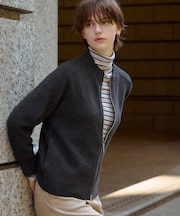 CAT ジップアップ ブルゾン ニット