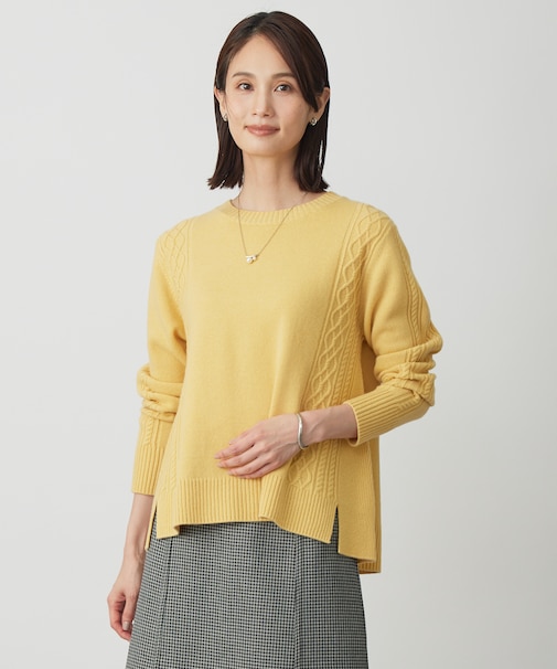 【WEB限定カラーあり】CAT クルーネック ニット