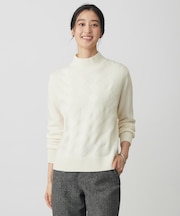 【WEB限定カラーあり】CAT ハイネック ニット