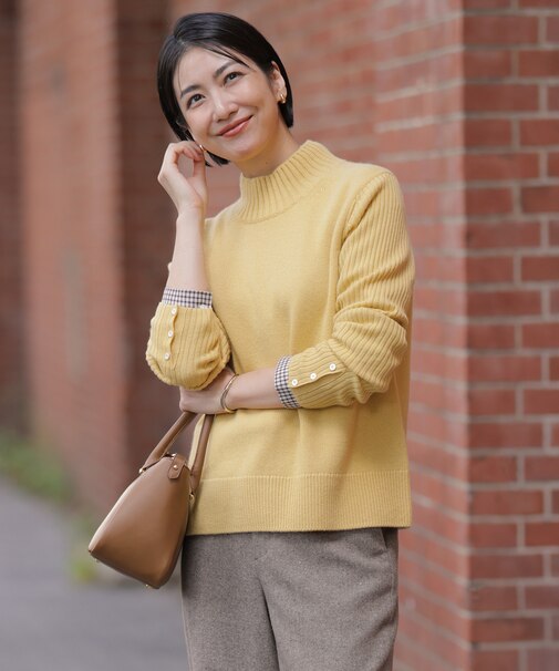 CASHBIT NEO ハイネック ニット