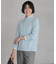 WOOL BLEND AIR ハイネック ニット