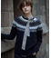 FAIR ISLE ラウンドネック ニット