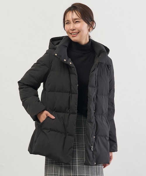 洗える・2way】タフタダウン ミドル丈 コート｜ジェイ・プレスの通販