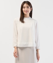 レースコンビ カットソー