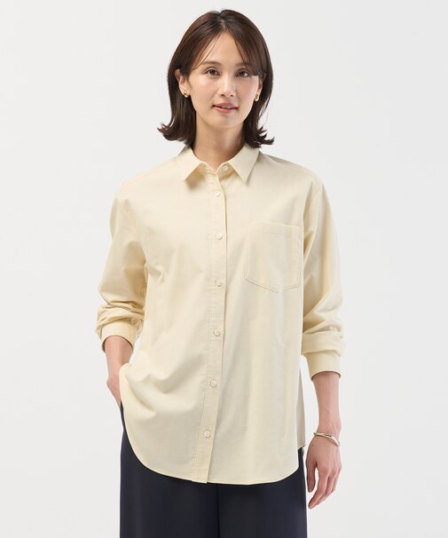 スプリングシャツコール コーデュロイ シャツ