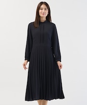 ノルディス2wayジョーゼット プリーツ ワンピース