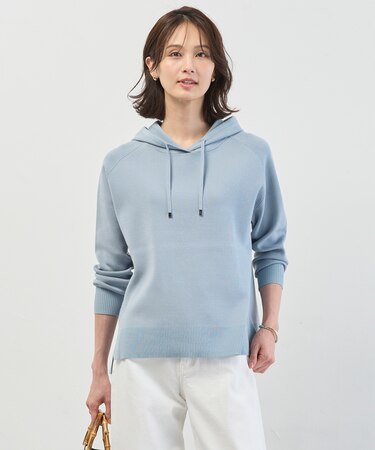 Smooth ニット パーカー