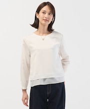 ハンマーサテン カットソー