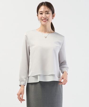 ハンマーサテン カットソー