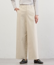 チノストレッチ ワイドパンツ