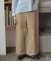 チノストレッチ ワイドパンツ