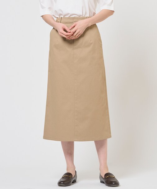 チノストレッチ ナロー スカート