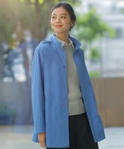 【2way】ドライツイルストレッチ フーデット アウター