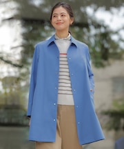 ドライツイルストレッチ ステンカラー コート