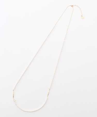【2way】small パール ネックレス