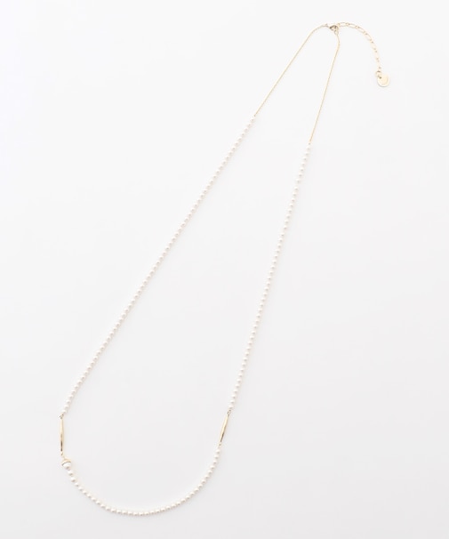【2way】small パール ネックレス