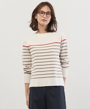 Rayon Stretch Border ニット