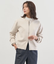 INTERLOCK ニット ブルゾン