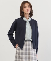 INTERLOCK ニット ブルゾン