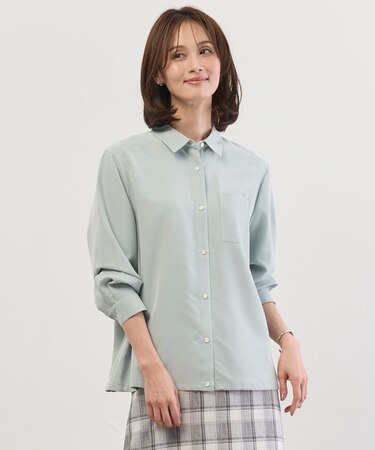 Springピーチ ブラウス