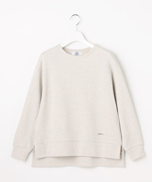 ラメ裏毛 カットソー