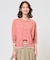 BASIC HT COTTON クルーネック カーディガン
