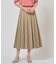 【WEB限定カラーあり】TC ライトタンブラー プリーツ スカート