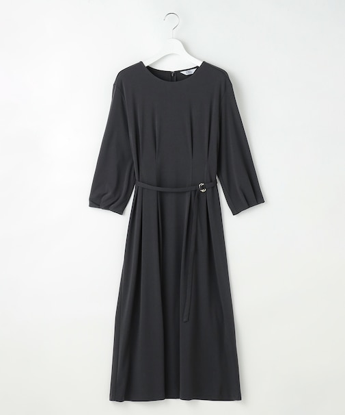 トリアセスムース フレア ワンピース