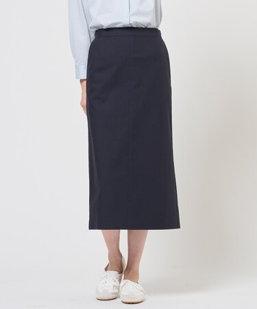 TCリネン ドライツイル ナロー スカート