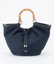 【2way】ギャザーバンブー トート バッグ