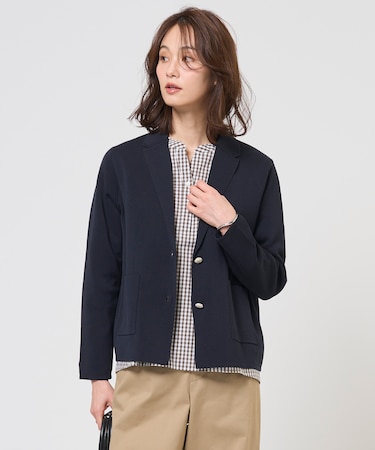 Cotton Acetate ニット ジャケット