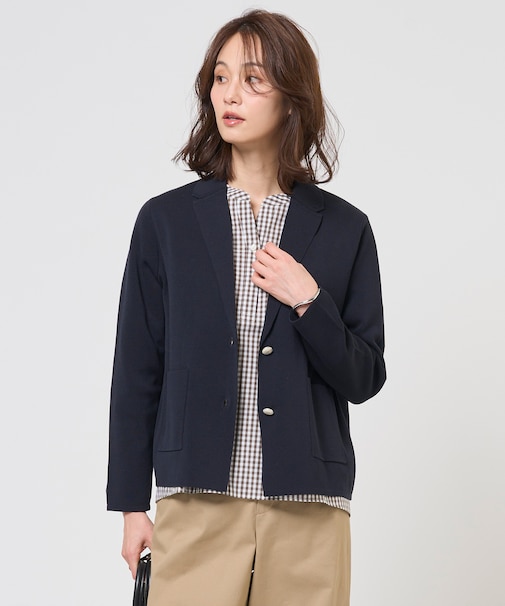 Cotton Acetate ニット ジャケット