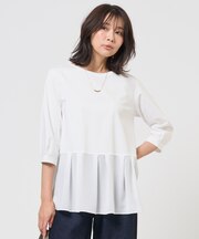 レイヤードフレア カットソー