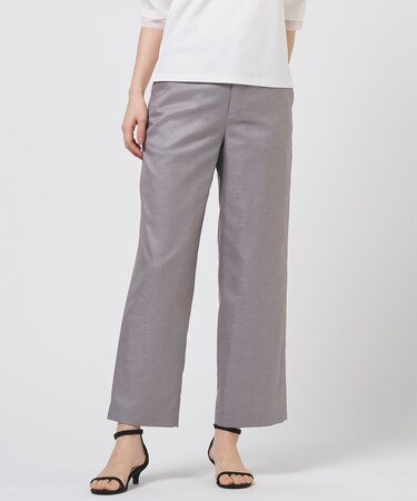 OXIJEWEL ストレッチ ストレート パンツ