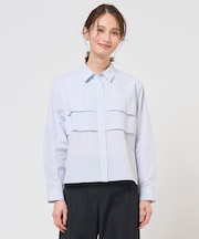 【WEB限定カラーあり】COTTON TEX シャツ ブラウス